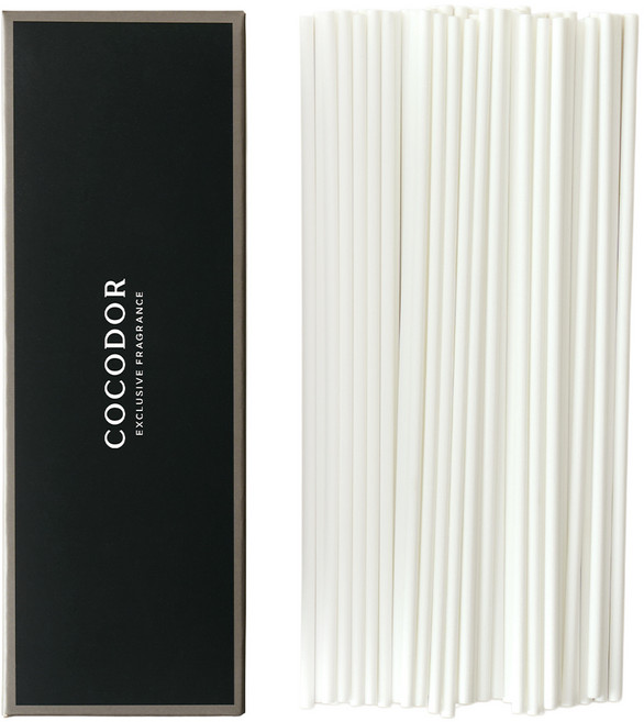 코코도르 디퓨저 섬유 리드 디퓨저스틱 20cm, 화이트, 1개, 50개