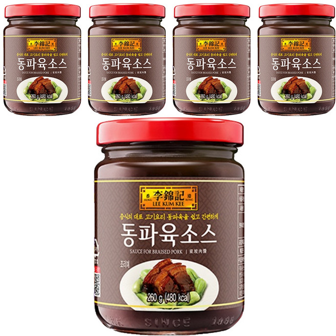 이금기 동파육 소스, 260g, 5개