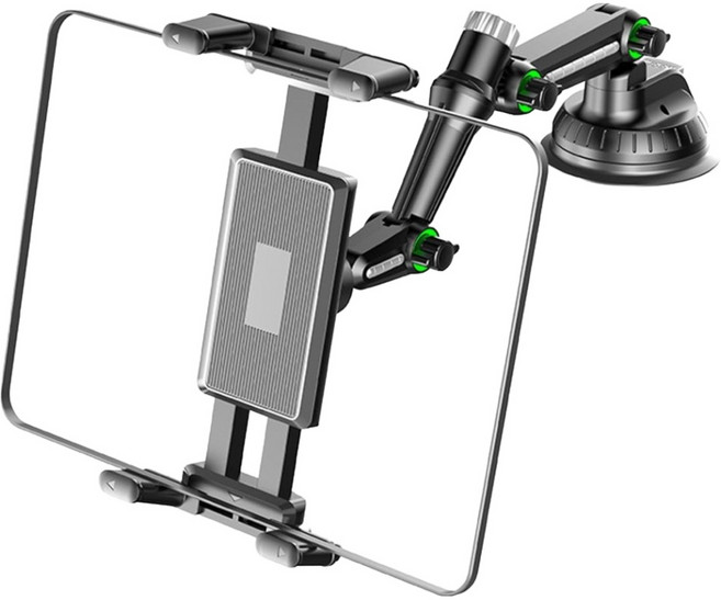 다온셀렉트 차량용 갤럭시 폴드 거치대 전기종 호환, 블랙, 1개