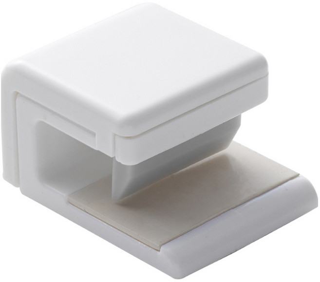 뉴앤룩 붙이는 치약 홀더, 화이트, 1개