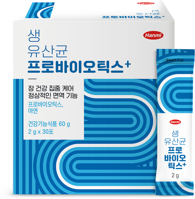 한미 생유산균 프로바이오틱스+ 30p, 60g, 1개