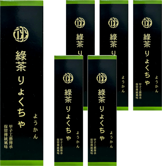 綠茶羊羹, 90g, 6盒