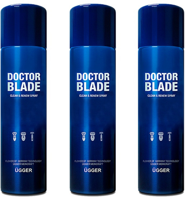 위거 닥터블레이드 면도기 세정제, 1개입, 3개