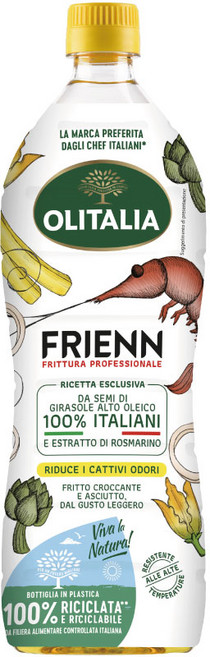올리타리아 프리엔 튀김전용 오일, 1개, 1L