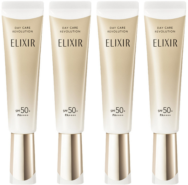 ELIXIR 怡麗絲爾 彈潤多效美肌乳 35ml, 4條, 白色