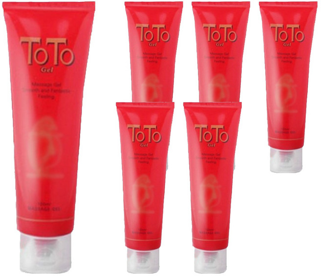 토토젤 바디 마사지 젤, 100ml, 6개