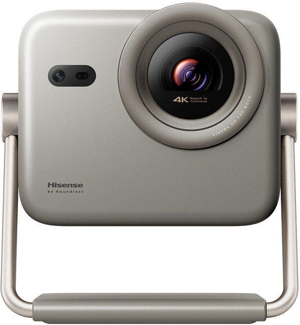 Hisense 하이센스 4K 트리플 컬러 레이저 스마트 미니 프로젝터 실버, M2 PRO