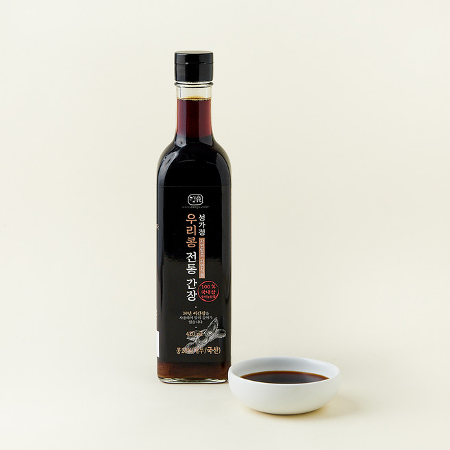 담가 순창 성가정 우리콩 전통간장, 420ml, 1개