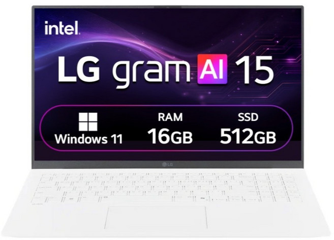 LG전자 2026 그램 AI 15 코어 Ultra5