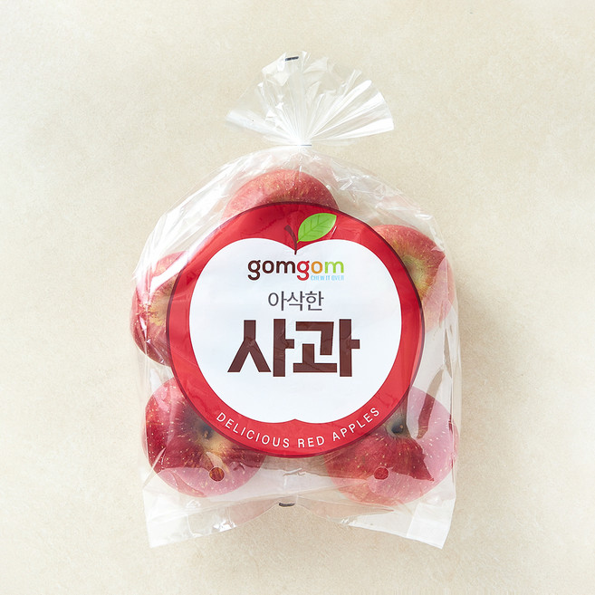 곰곰 당도선별 거창 사과, 1개, 1.5kg(중대과)