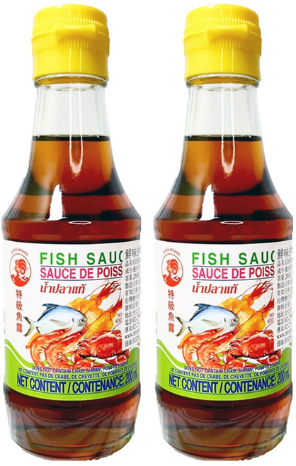 COCK BRAND 公雞牌 特級鮮魚露, 200ml, 2瓶