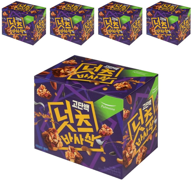 풀무원 고단백 넛츠바사삭, 20g, 50개