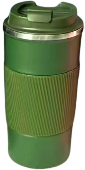BOACUP 保溫咖啡杯, 軍綠色, 510ml, 1個