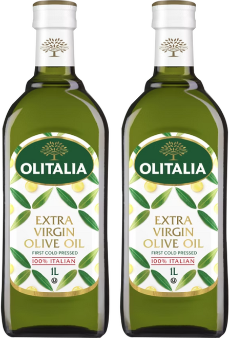 OLITALIA 奧利塔 特級初榨橄欖油, 1L, 2瓶