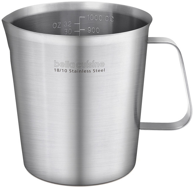 벨라쿠진 스테인리스 계량컵, 1L, 1개