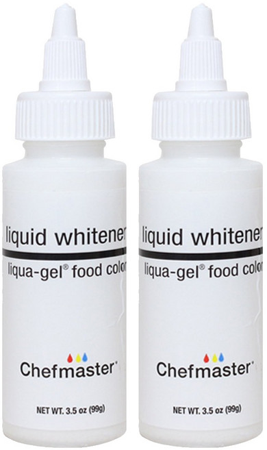 셰프마스터 리쿠아젤 식용색소 화이트, 99g, 2개