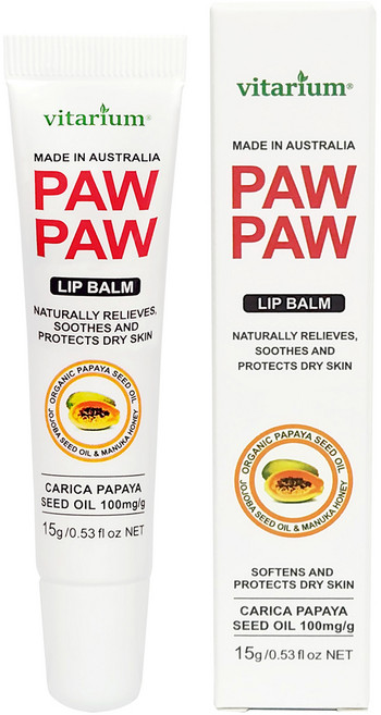 비타리움 포포 립밤, 15g, 1개