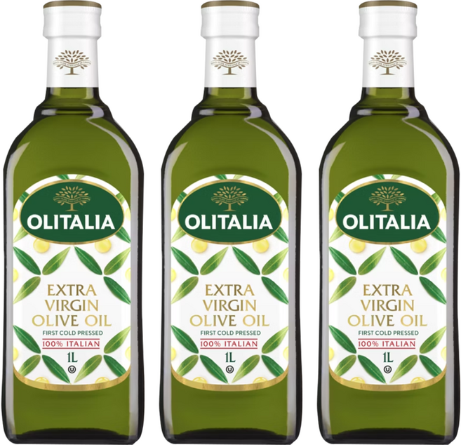 OLITALIA 奧利塔 特級初榨橄欖油, 1L, 3瓶