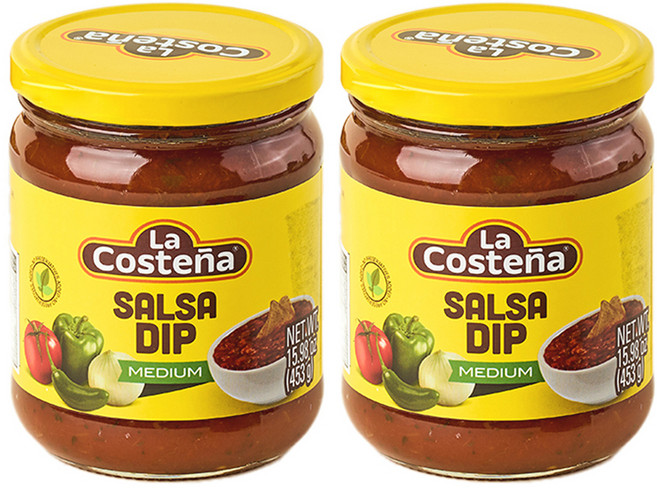 La Costena 莎莎醬 中辣, 453g, 2罐