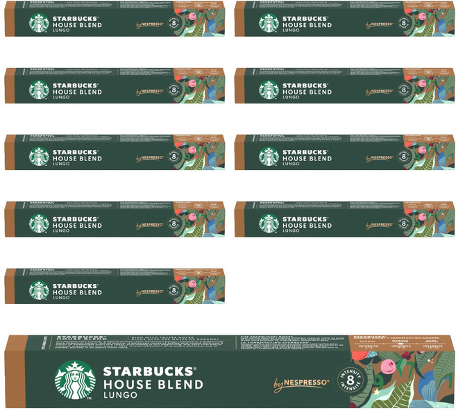 스타벅스 하우스블렌드 캡슐커피, 5.7g, 10개입, 10개