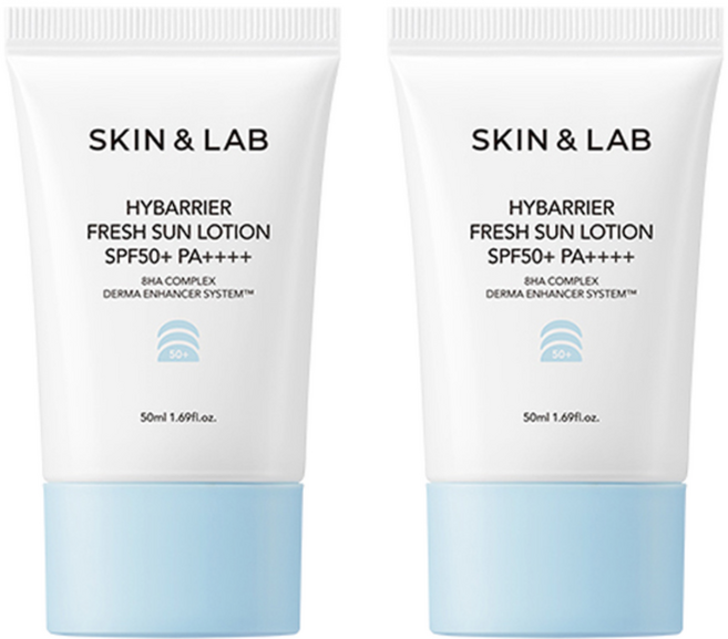 스킨앤랩 하이베리어 프레쉬 선로션 SPF50+ PA++++, 50ml, 2개