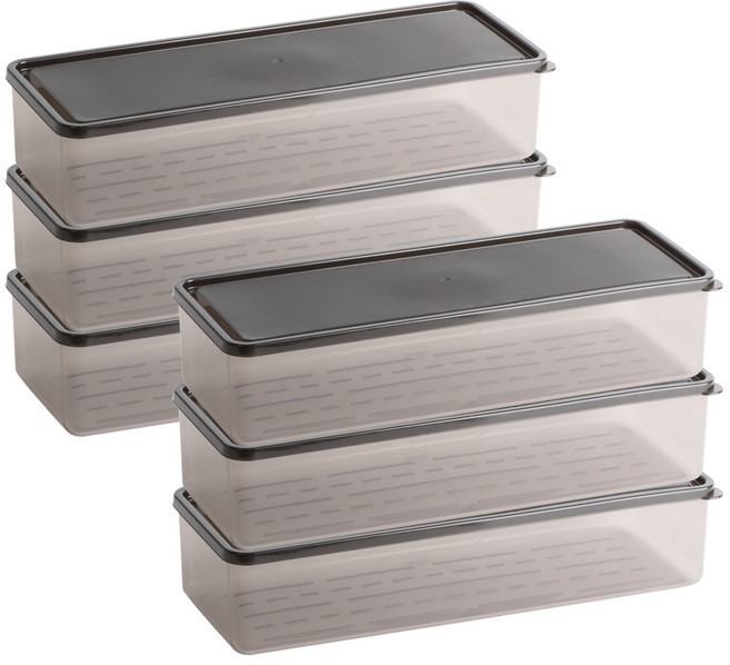 비트리 냉장고 정리용기, 6개, 단품