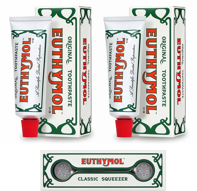 유시몰 티엠 치약 106g 2p + 클래식 스퀴저, 1세트 - 쿠팡