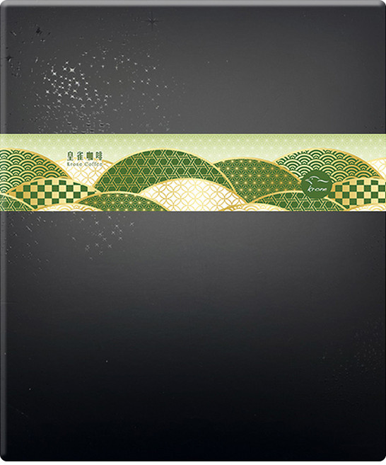 KRONE 皇雀 阿拉比卡濾掛式手沖咖啡時尚禮盒, 薩摩爾 + 曼特寧 + 薇薇特南果 + 曼巴, 1盒