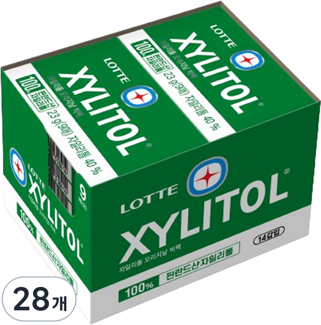 롯데자일리톨 오리지날 빅팩, 23g, 28개