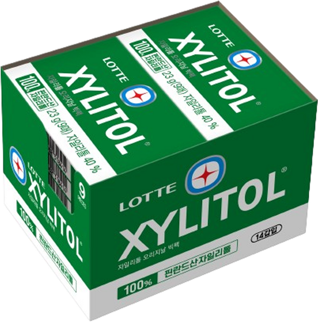 롯데자일리톨 오리지날 빅팩, 23g, 14개