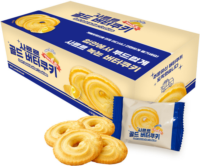 사르르 골드 버터쿠키, 1개, 800g