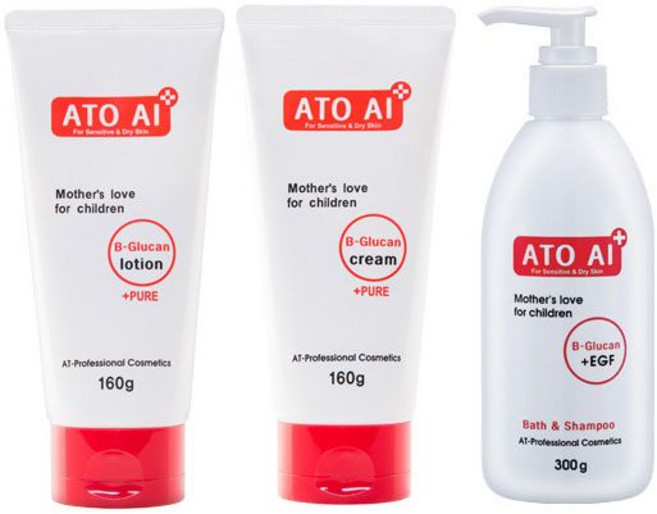 아토아이 로션+크림+바스, 1세트
