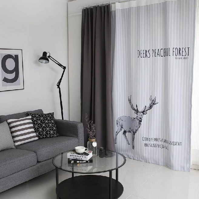 베베데코 DTP 암막 디어스트라이프 거실용커튼