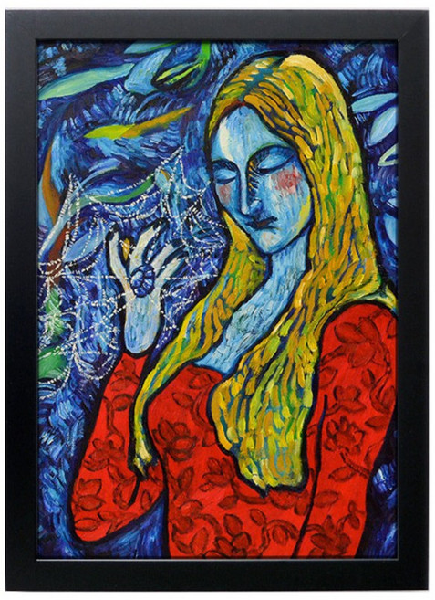 Alice in blue, MDF블랙