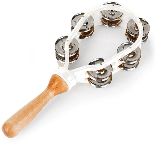 리베라 MT8 라켓 탬버린, 흰색