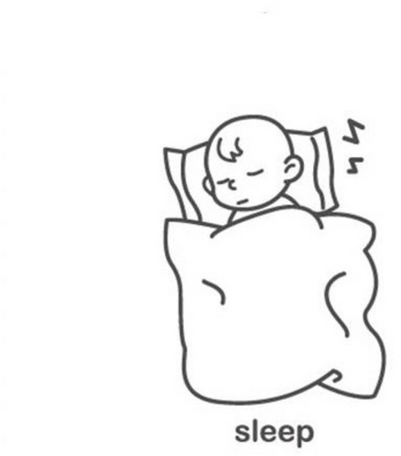 컬러 안개시트키즈카페 슬리핑 베이비