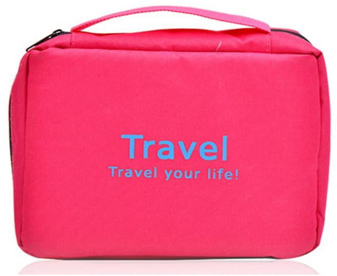 라이프스푼 걸이식 파우치 핫핑크, 1개, 1개, 핑크