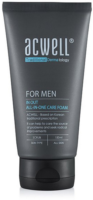 아크웰 포 맨 인 아웃 올인원 케어 폼, 150ml, 150ml