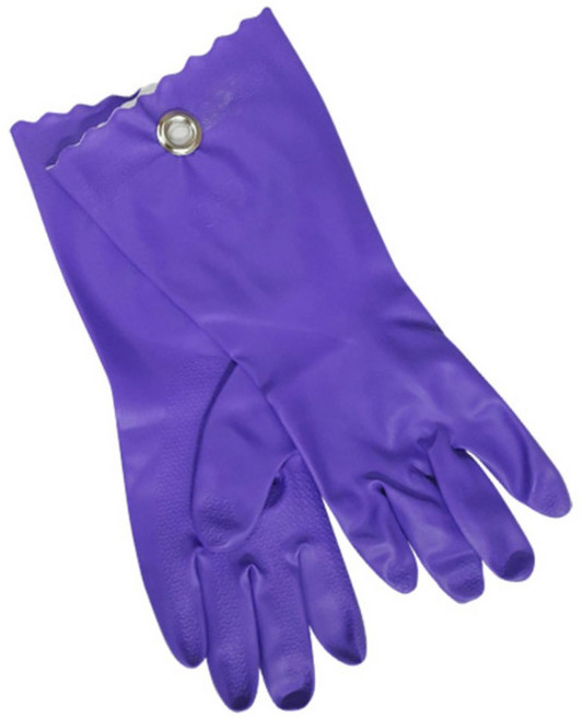 천연펄프고리형주방장갑(대) 고리형, 1개, 보라, 1개, 대(L)