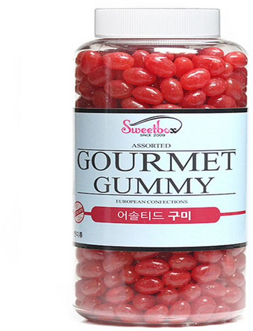 딸기 젤리빈, 800g, 1개