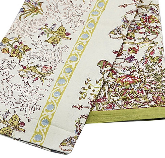 컬러네이처 테이블보 4-6인용, 그린가든