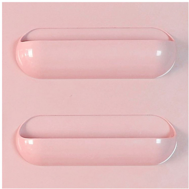 멀티 수납 바스켓 2P, 2개, 핑크