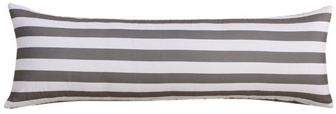 베드앤데코 빅라인 바디필로우커버, 유로그레이