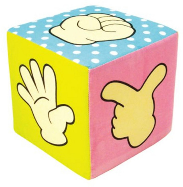 가위바위보 주사위, 15 x 15cm