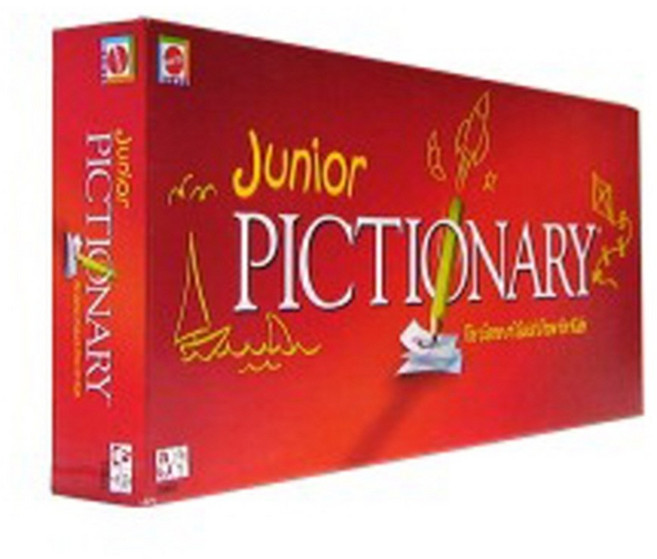 픽셔너리 주니어 그림 표현 보드게임, 혼합색상, 1개