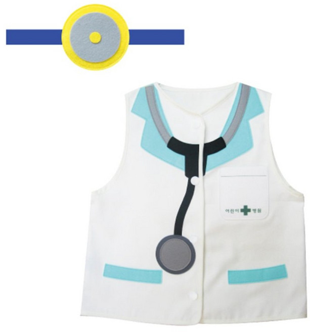 청양토이 직업별 역할놀이 의상, 의사, 1세트