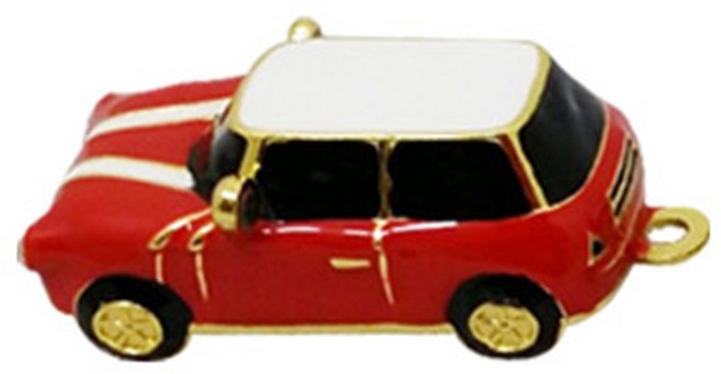 Kalron 金屬 Mini Cooper USB 隨身碟 8GB, 紅色, 1個
