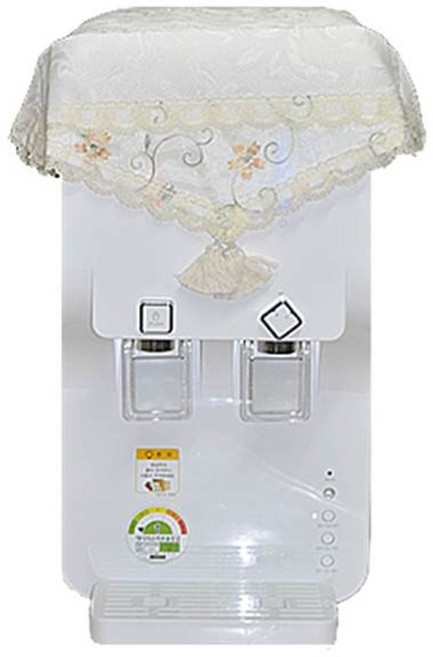 지비유 정수기커버, 아이보리금자수, 1개