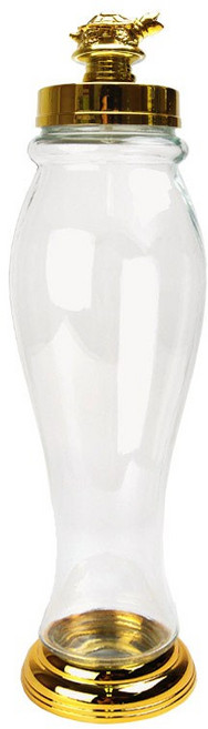 진성유리 담금주병 비너스 거북이, 1.2L, 1개