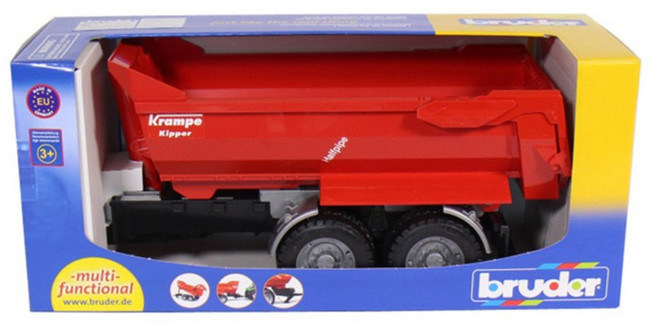 bruder 半管傾卸拖車 BR02225, 混合色, 1個